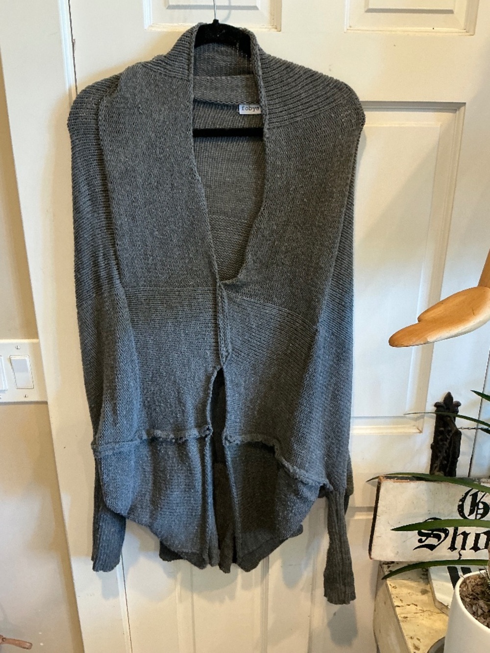 Fobya pullover sweater!  Very unique!